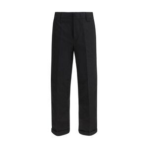 Golden Goose Cotton Chino Pants Men Black Jeans & Pants